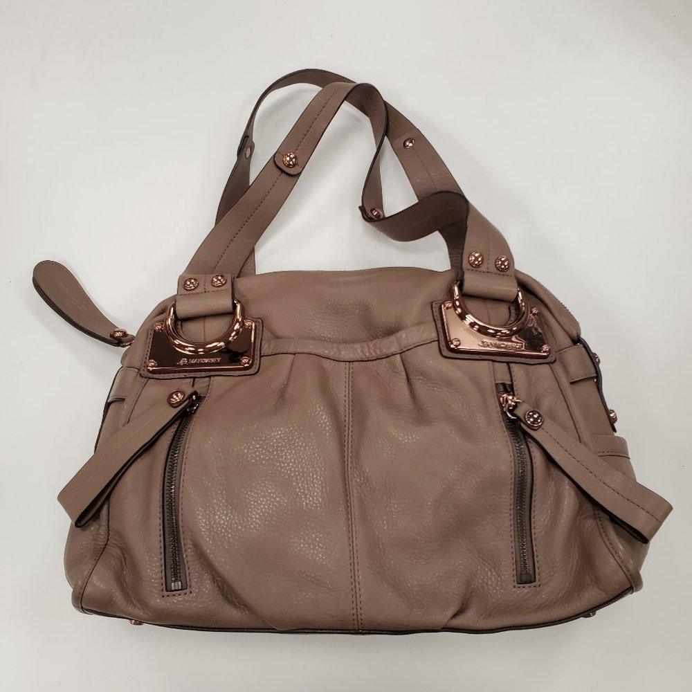 b. Makowsky Brown leather Handbag